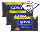 Goya Dry Black Beans 14 Oz Pack of 3